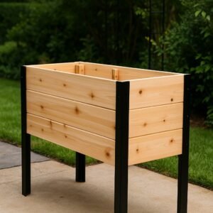 18" x 36" raised garden bed 30" tall